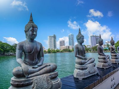 Seema Malaka Temple in Colombo, Sri Lanka